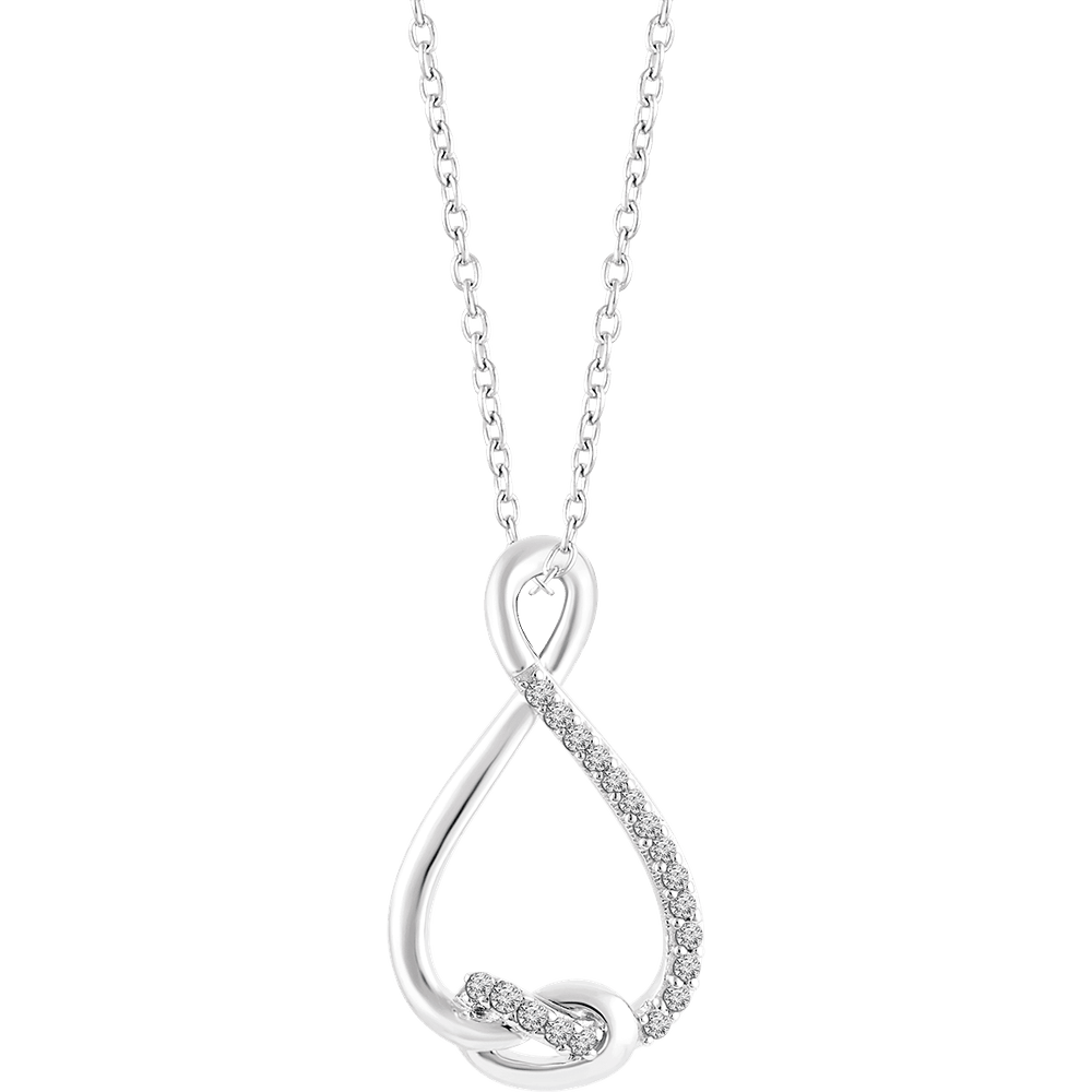 Twisted Infinity Necklace