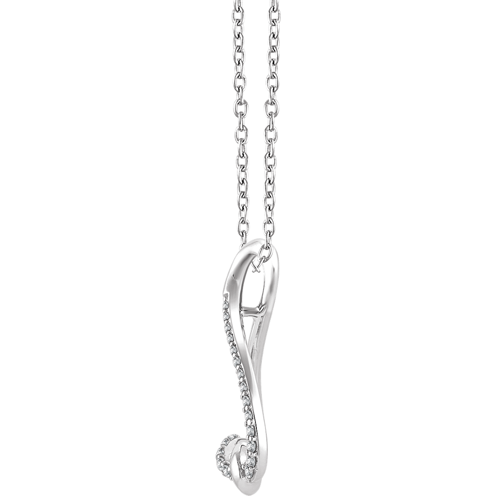 Twisted Infinity Necklace